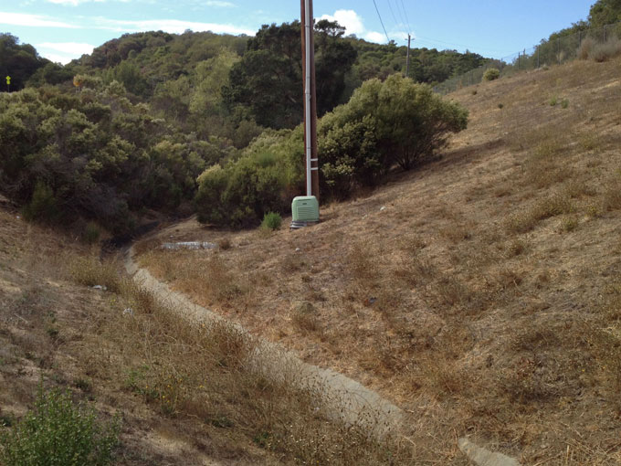 Cordilleras Creek Drainage Ditch