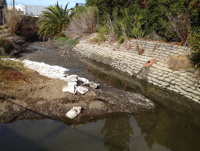 Cordilleras Creek at Industrial Way