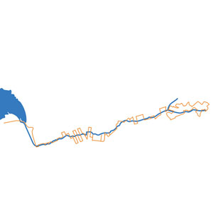 Codornices Creek Map