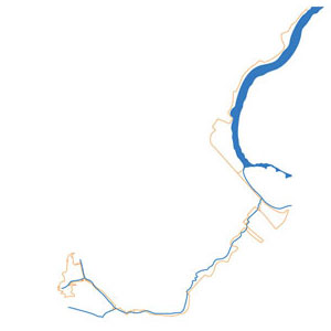 Cordilleras Creek Map